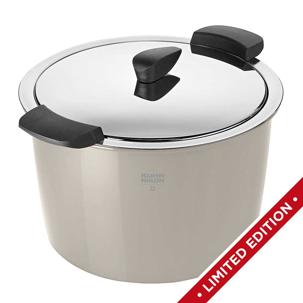 Bild von Kuhn Rikon Hotpan Servierkochtopf 5 L / 22 cm sand