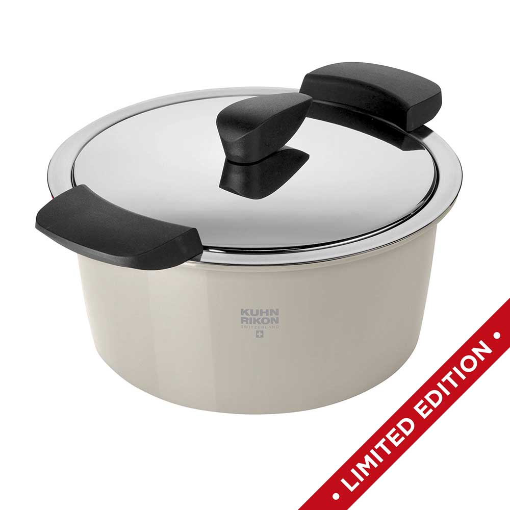 Bild von Kuhn Rikon Hotpan Servierkasserolle 2 L / 18 cm sand