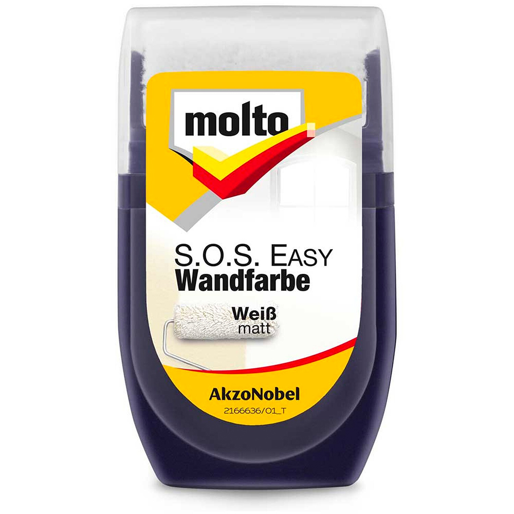 Bild von Molto Wandfarbe S.O.S. Easy Weiss 30ml