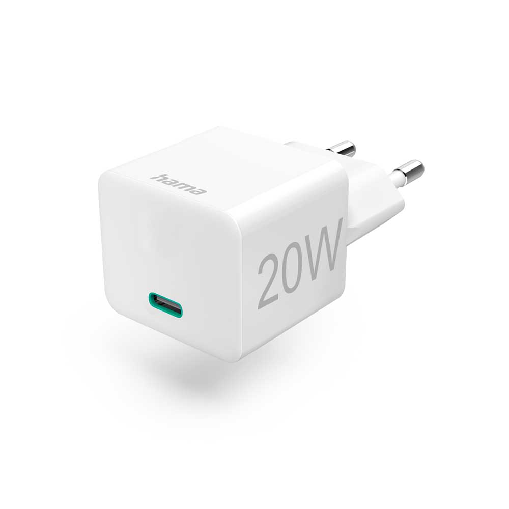 Bild von Hama Mini Ladegerät, USB-C, PD/QC, 20W