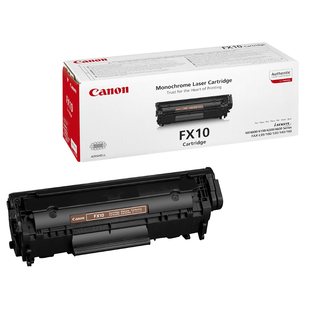 Bild von Canon Toner FX10, Schwarz, 2000 Seiten 