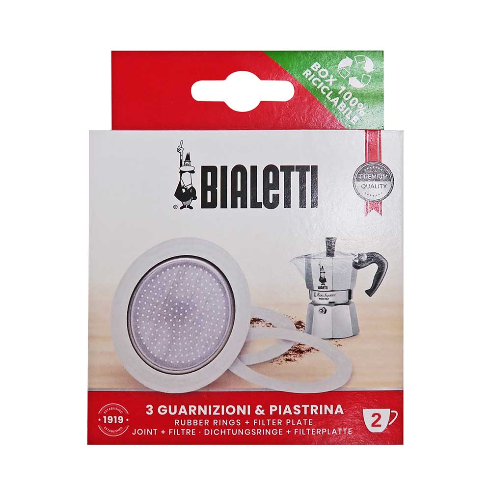 Bild von Bialetti Dichtung Set Moka Express 2 Tassen