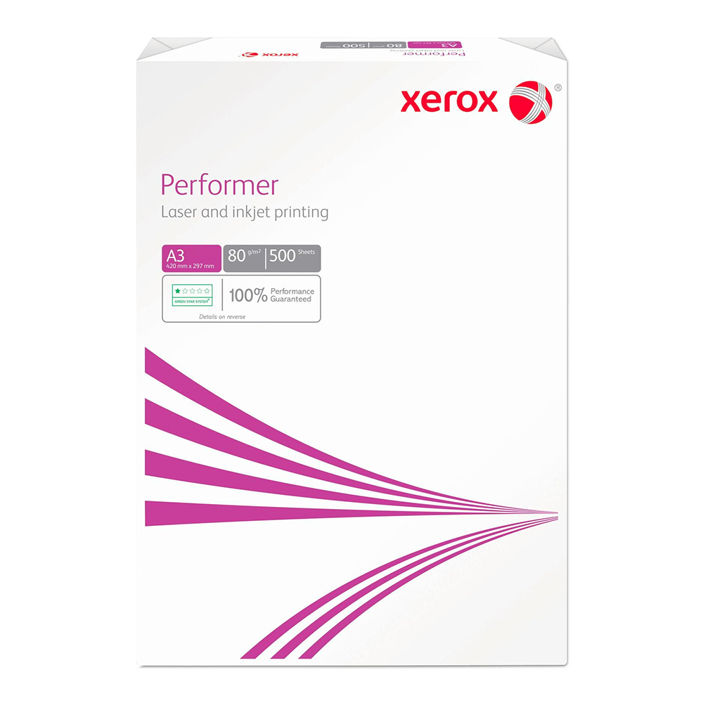 Bild von Xerox Performer Papier 500 Blatt, A3, 80g