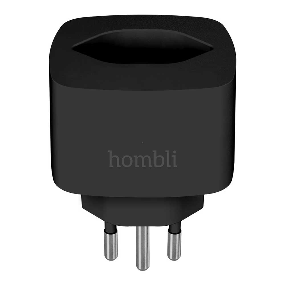 Bild von Hombli Smart Swiss Socket - schwarz