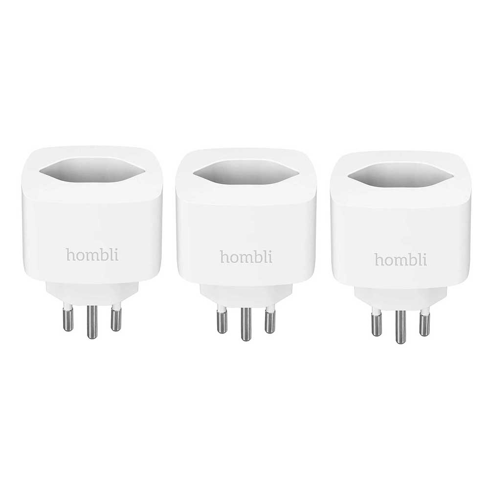 Bild von Hombli Smart Swiss Socket Promo Pack 2+1 weiss