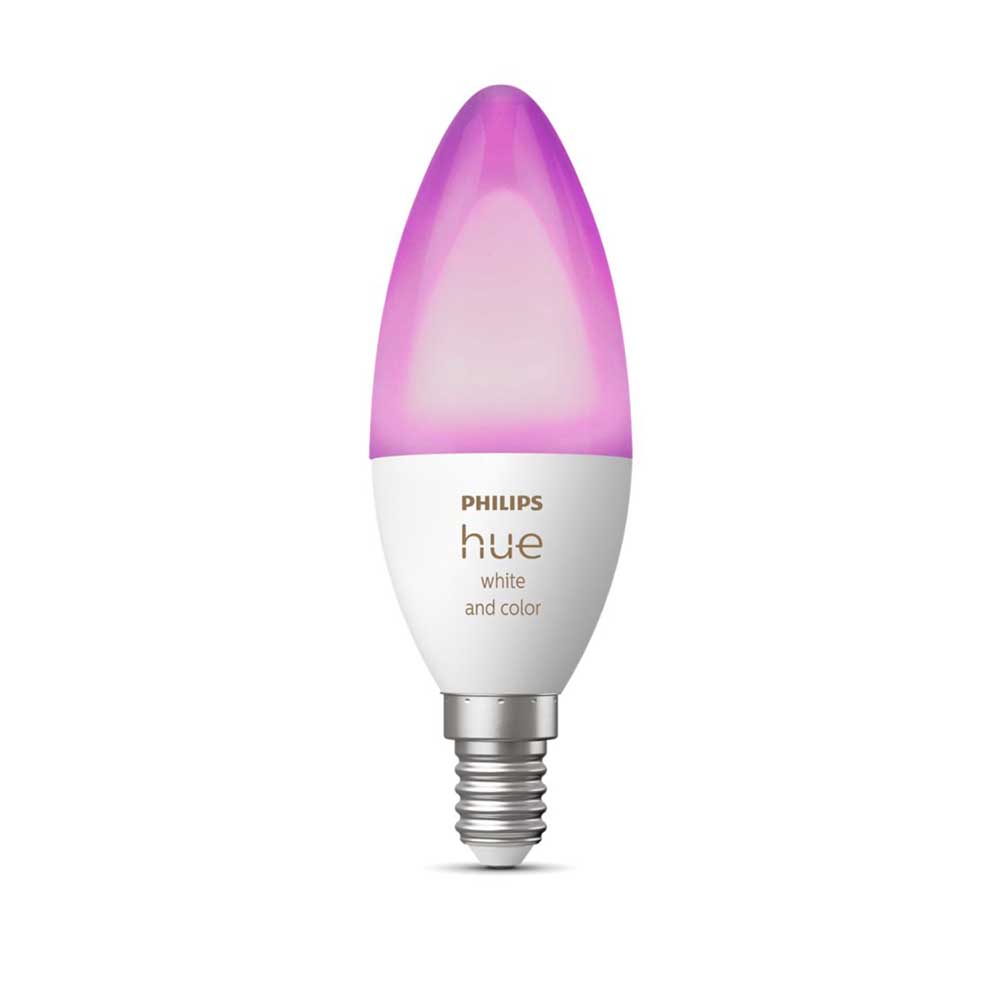 Bild von Philips Hue Leuchtmittel E14 White & Color