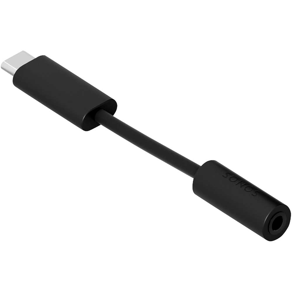 Bild von Sonos Era Line-In Adapter schwarz