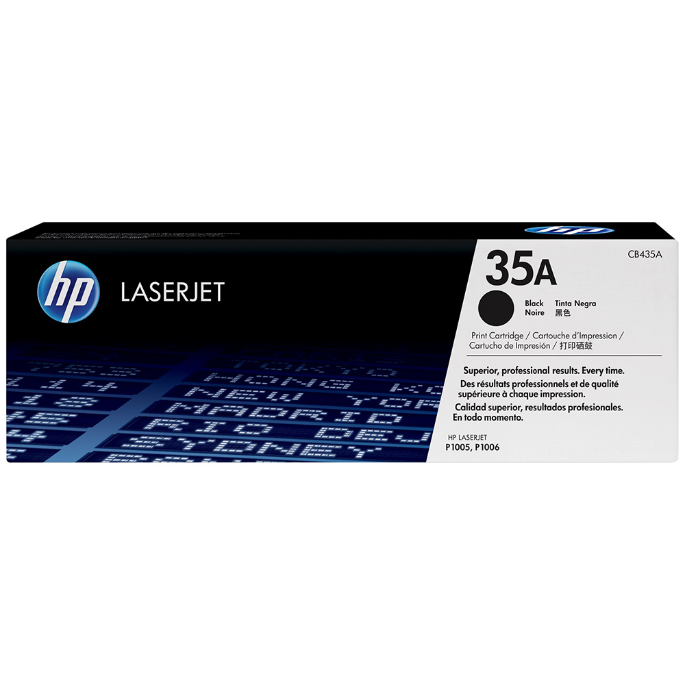 Picture of HP Toner 35A, CB435A, Schwarz, 1500 Seiten 