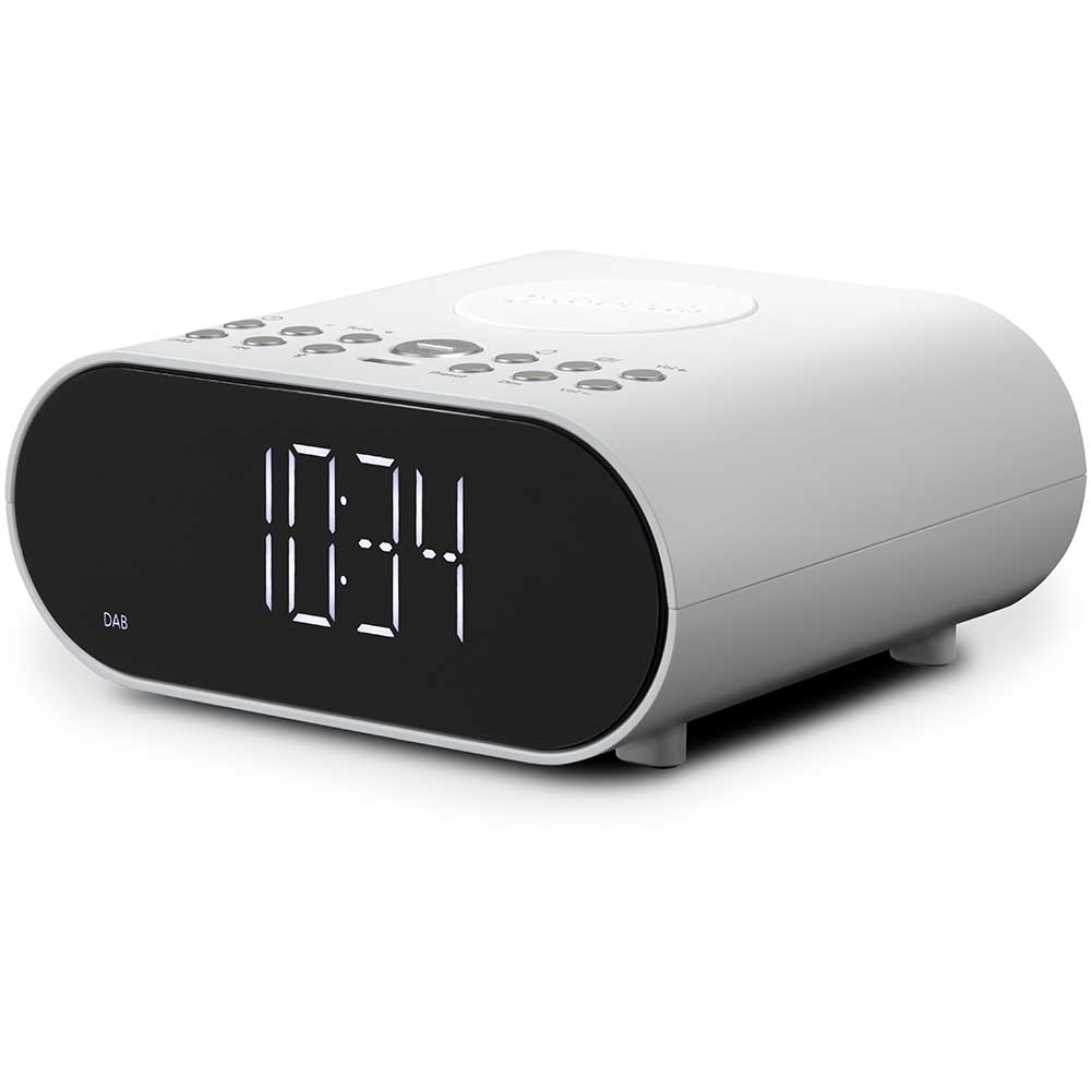 Bild von Roberts Ortus DAB+ Charge Radiowecker, weiss