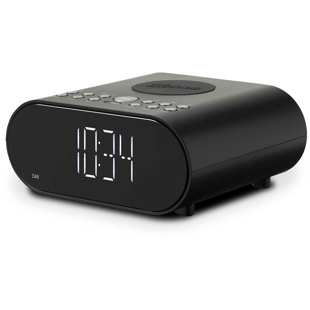 Bild von Roberts Ortus DAB+ Charge Radiowecker, schwarz