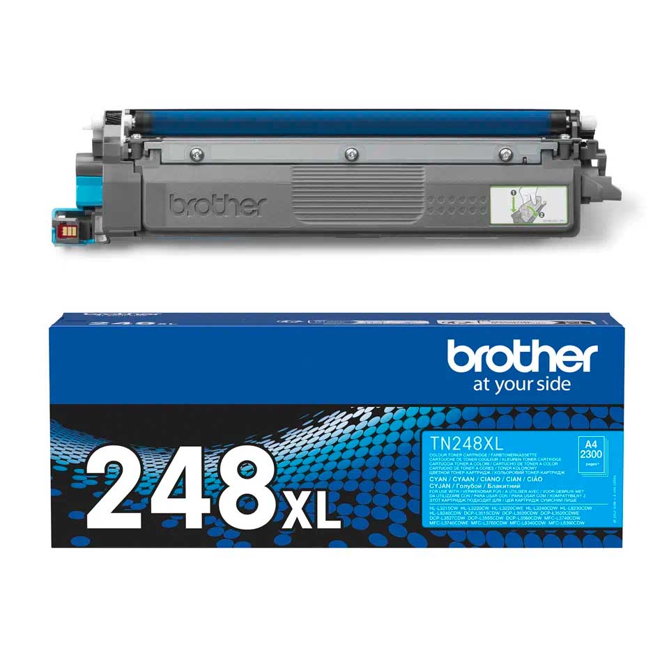 Picture of Brother Toner TN-248 Cyan XL