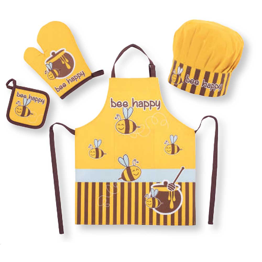 Bild von ZicZac Kinderschürzen-Set Biene