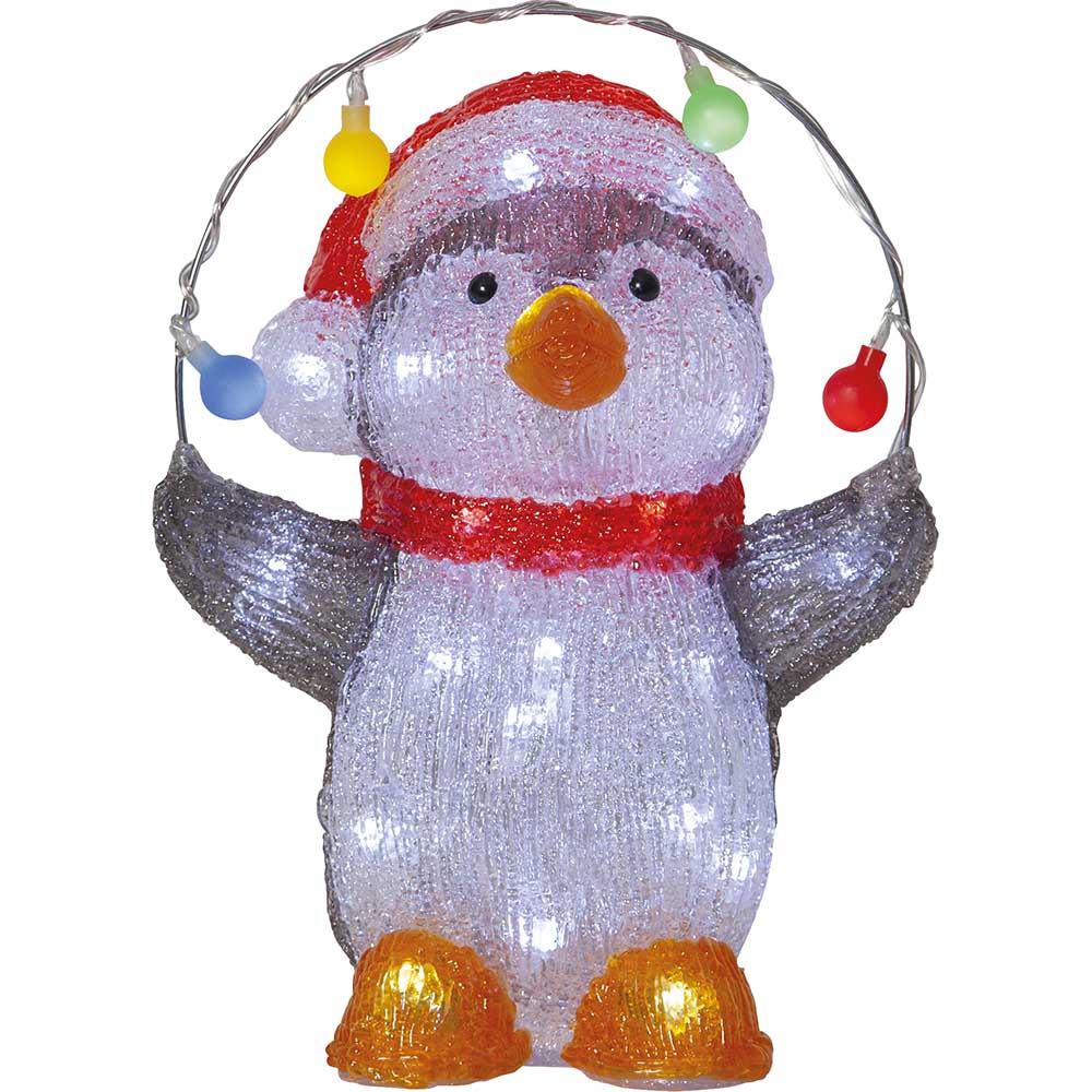 Bild von Star Trading Outdoor Dekoration Crystalo Pinguin