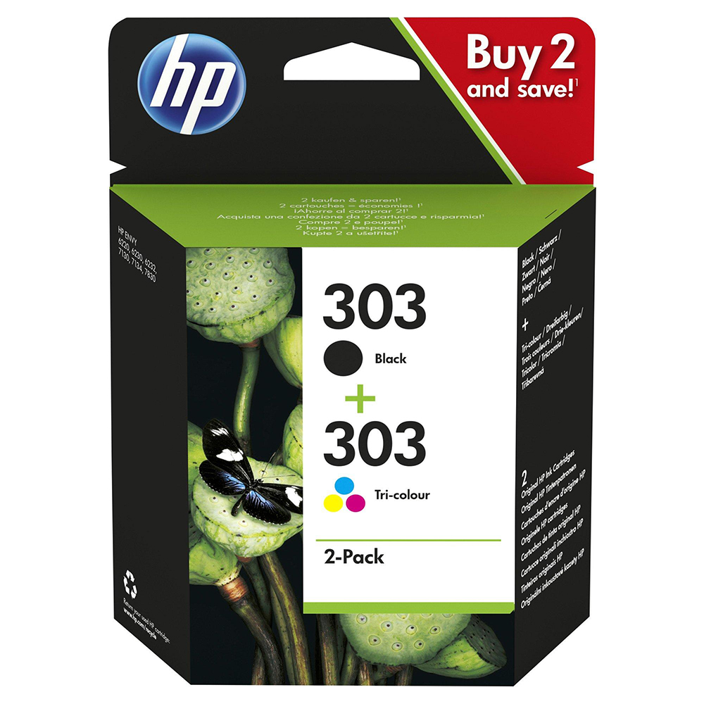 Bild von HP Combopack 303 CMYK 