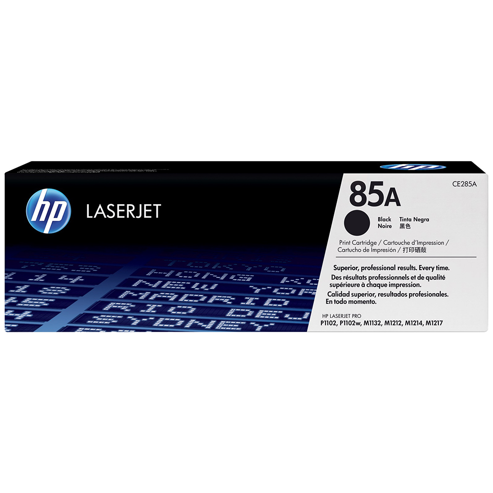 Bild von HP Toner 85A, CE285A, Schwarz, 1600 Seiten