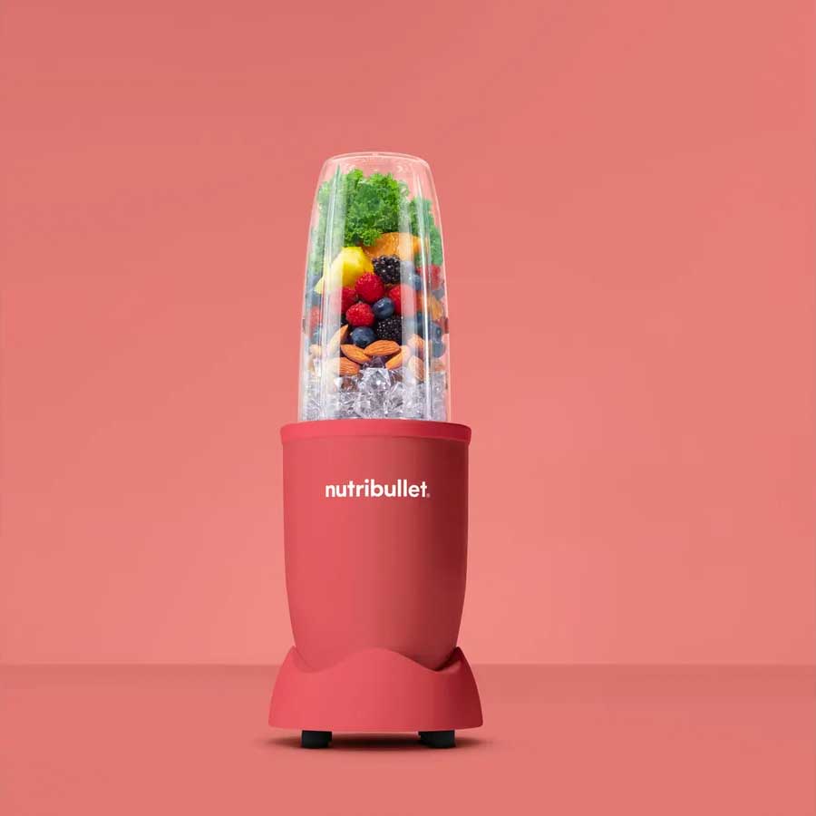 Bild von Nutribullet Standmixer 900W, matt-rot, 5-teilig