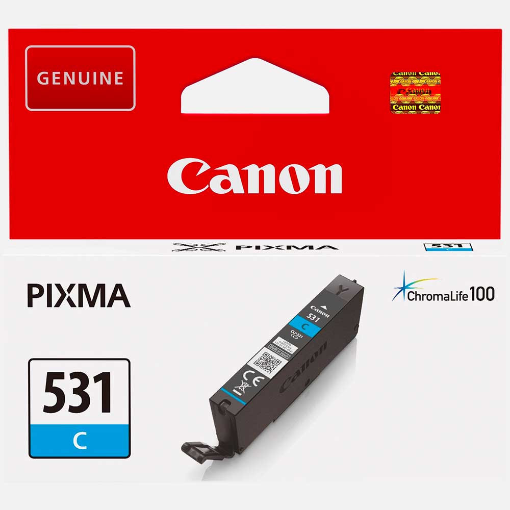 Bild von Canon Tintenpatrone CLI-531C, cyan