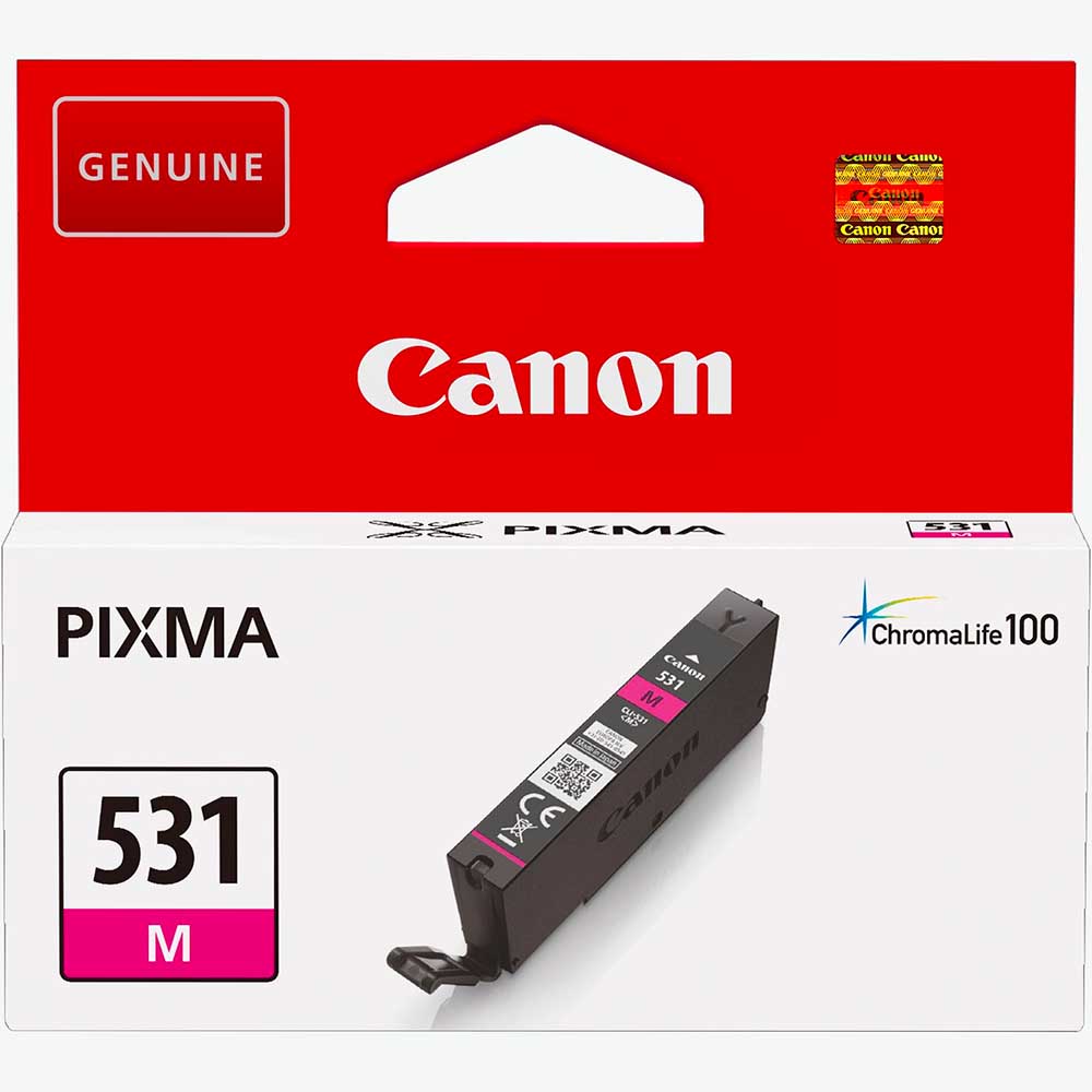 Bild von Canon Tintenpatrone CLI-531M, magenta