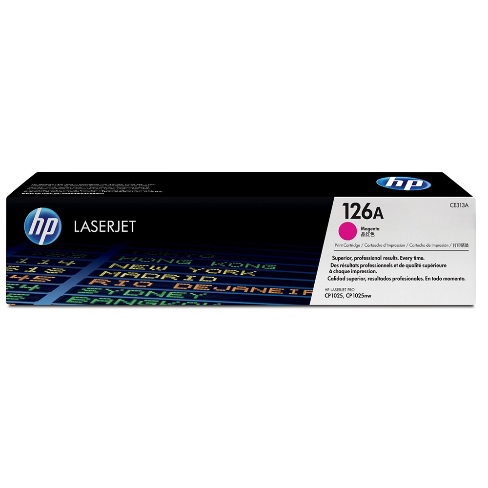 Bild von HP Toner 126A, CE313A, Magenta, 1000 Seiten