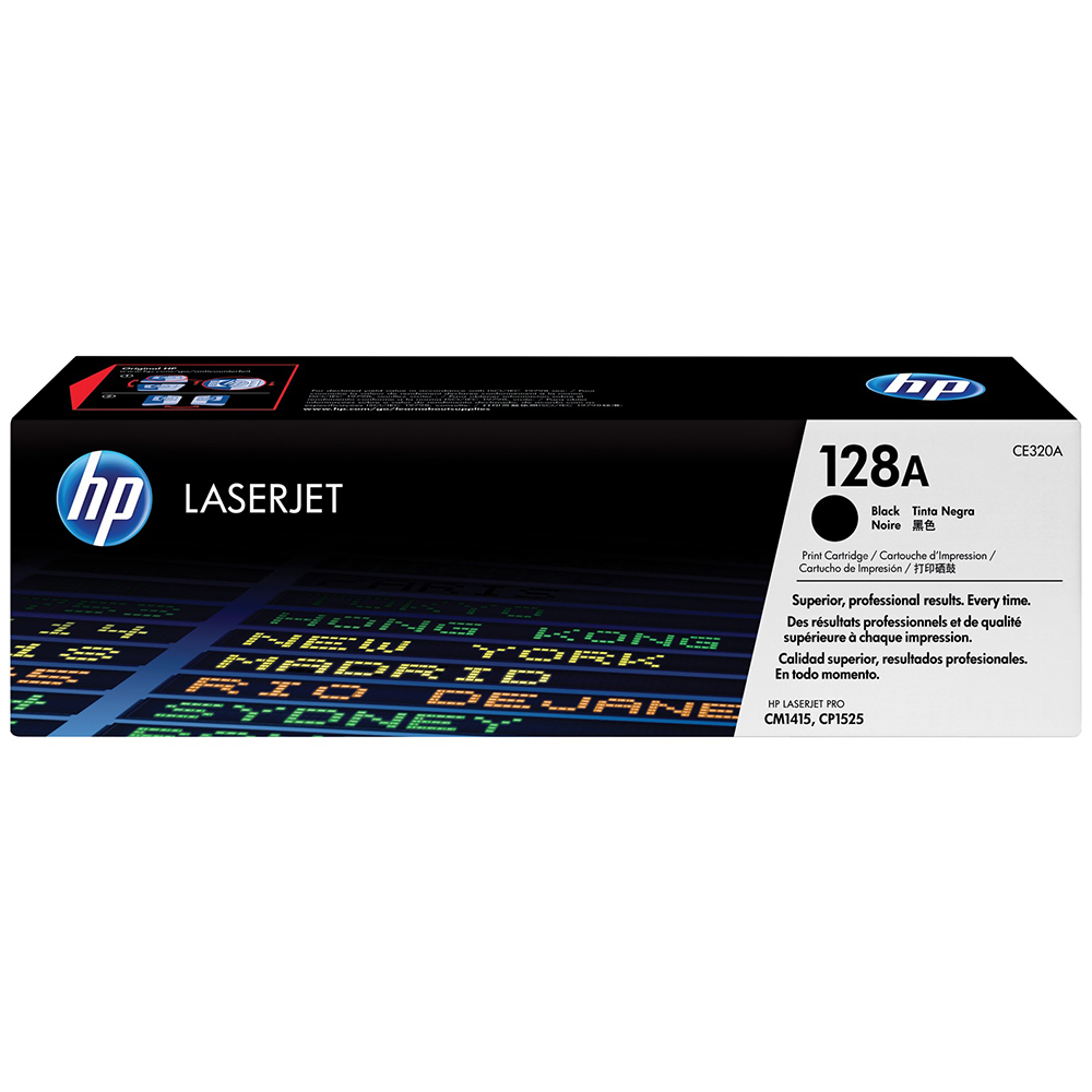 Bild von HP Toner 128A, CE320A, Schwarz, 2000 Seiten