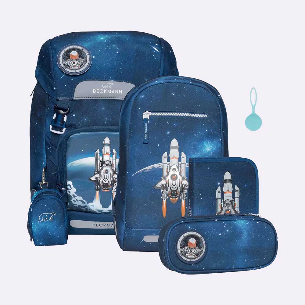 Bild von Beckmann Schulrucksack Classic Space Mission Set 6-teilig