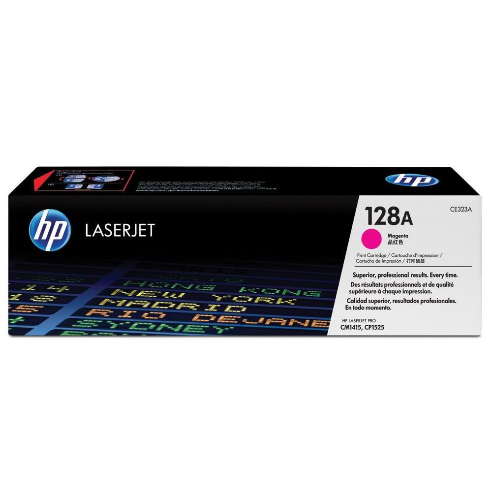 Picture of HP Toner 128A, CE323A, Magenta, 1300 Seiten
