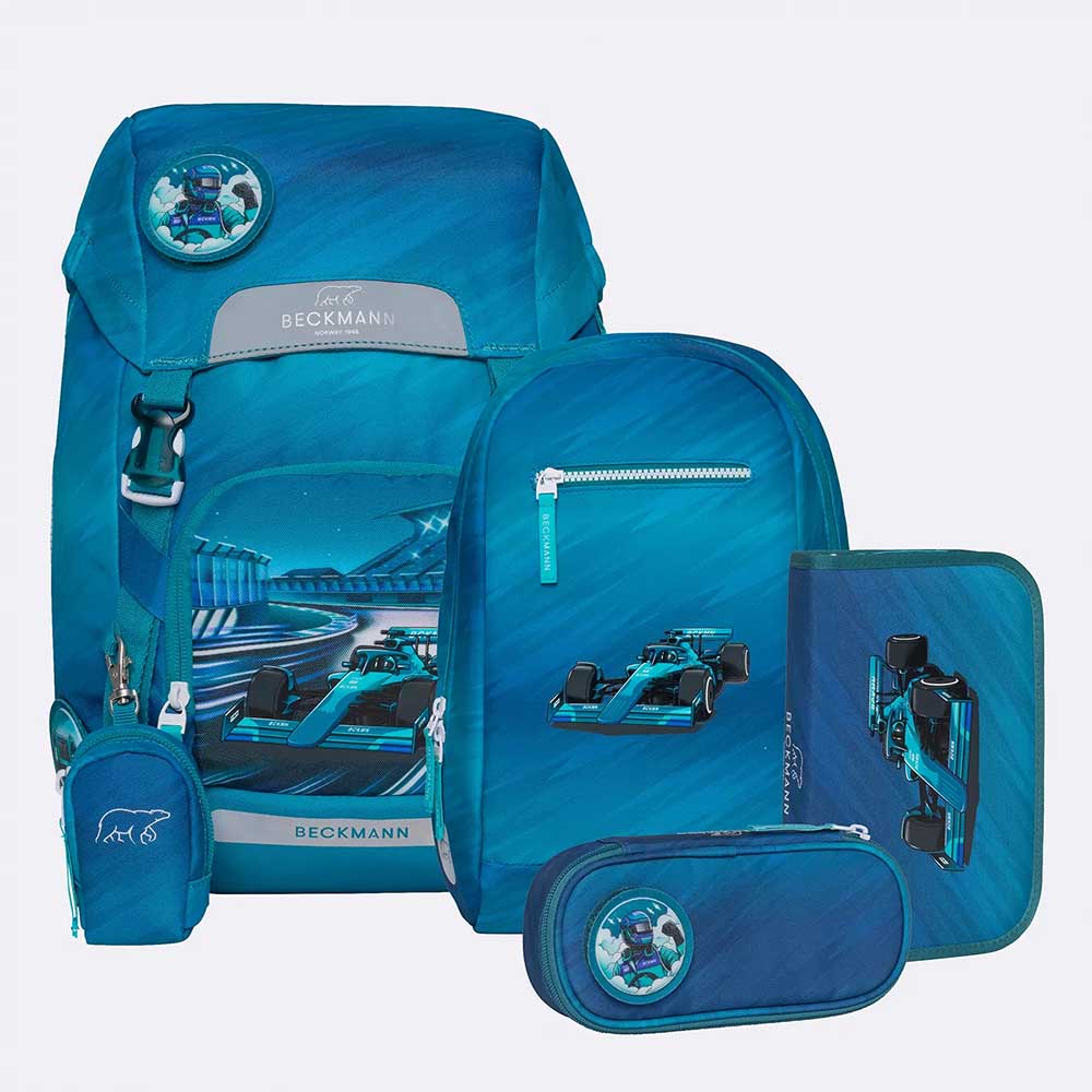 Bild von Beckmann Schulrucksack Classic Racing Set 6-teilig