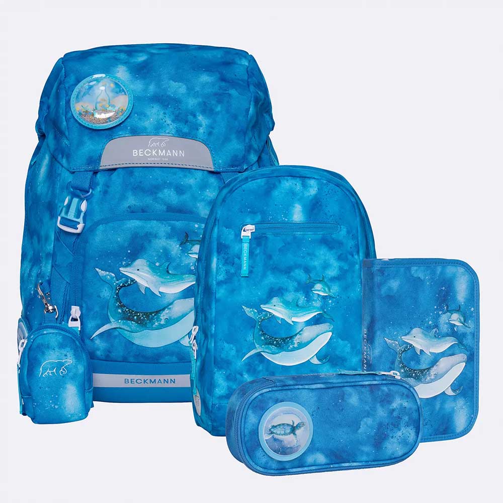 Picture of Beckmann Schulrucksack Classic Ocean Set 6-teilig