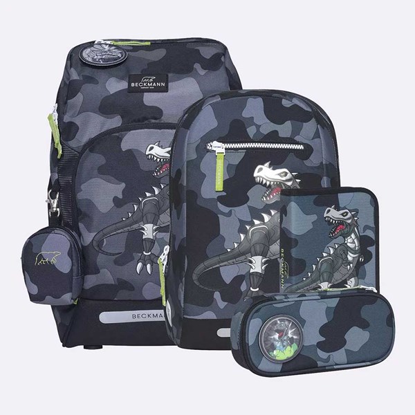 Bild von Beckmann Schulrucksack Active Air FLX Camo Rex Set 6-teilig