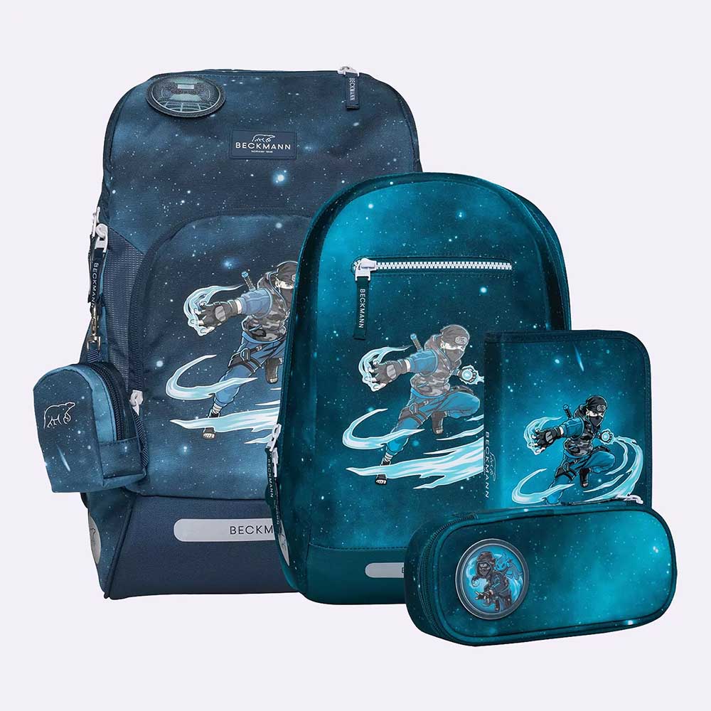 Bild von Beckmann Schulrucksack Active Air FLX Ninja Set 6-teilig