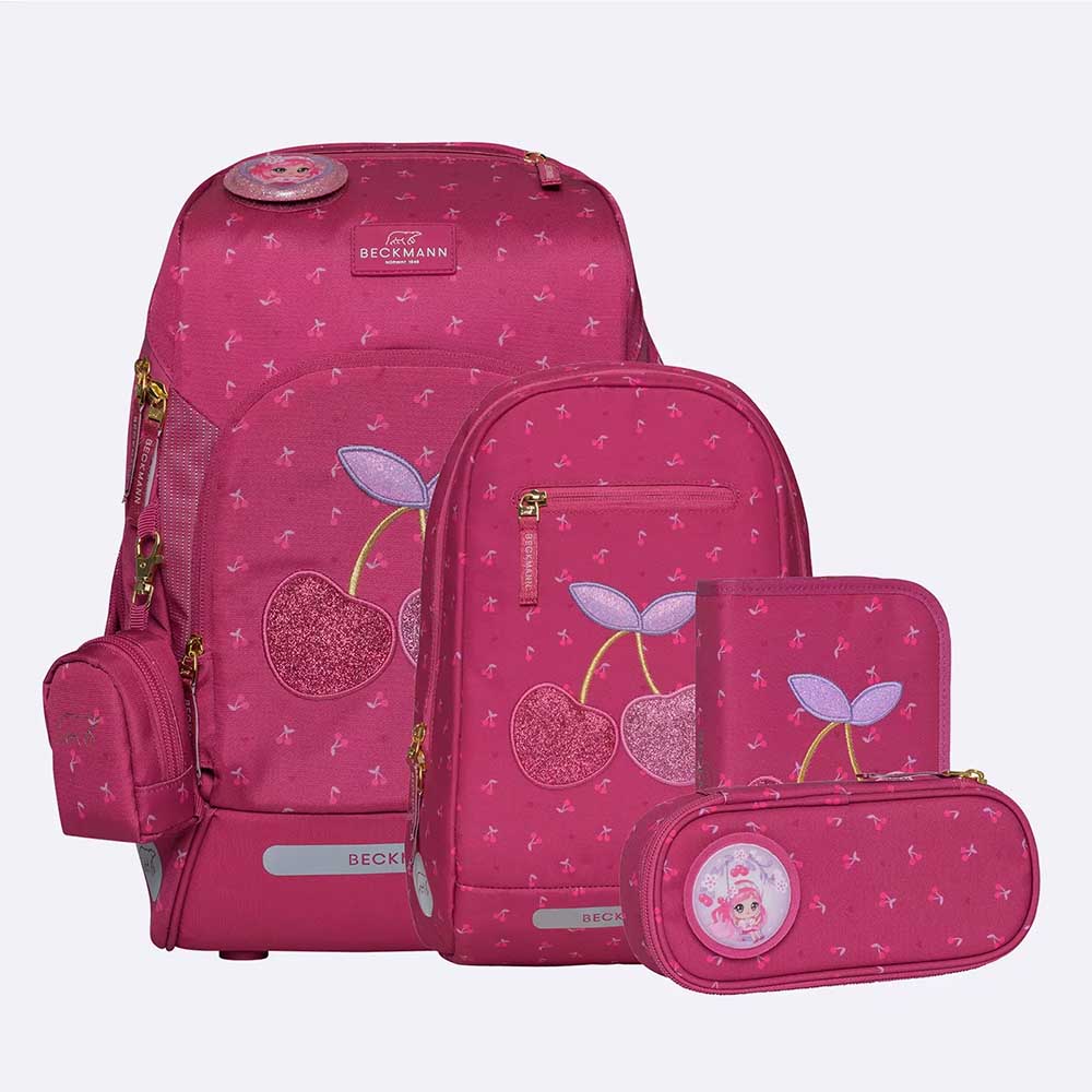 Picture of Beckmann Schulrucksack Active Air FLX Cherry Set 6-teilig