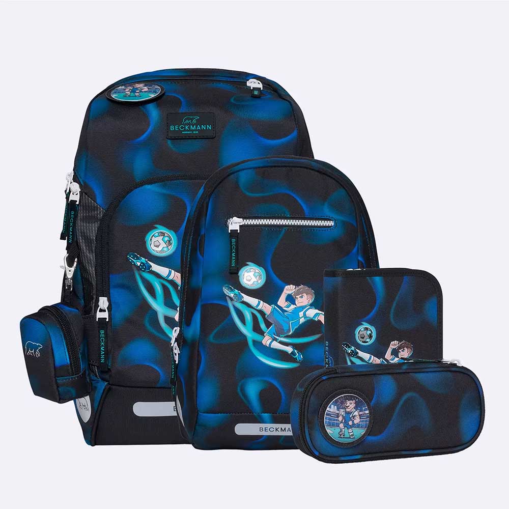 Bild von Beckmann Schulrucksack Active Air FLX Magic League Set 6-teilig