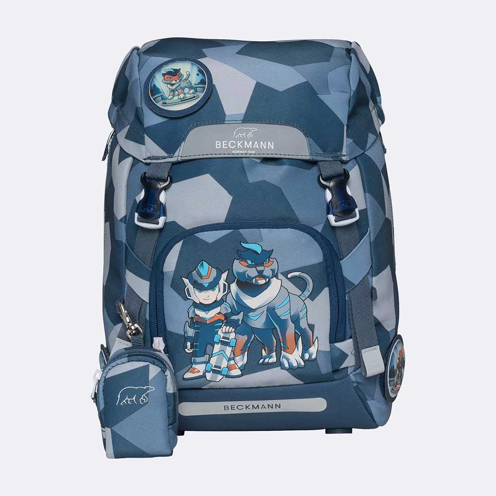 Picture of Beckmann Schulrucksack Classic Tiger Race