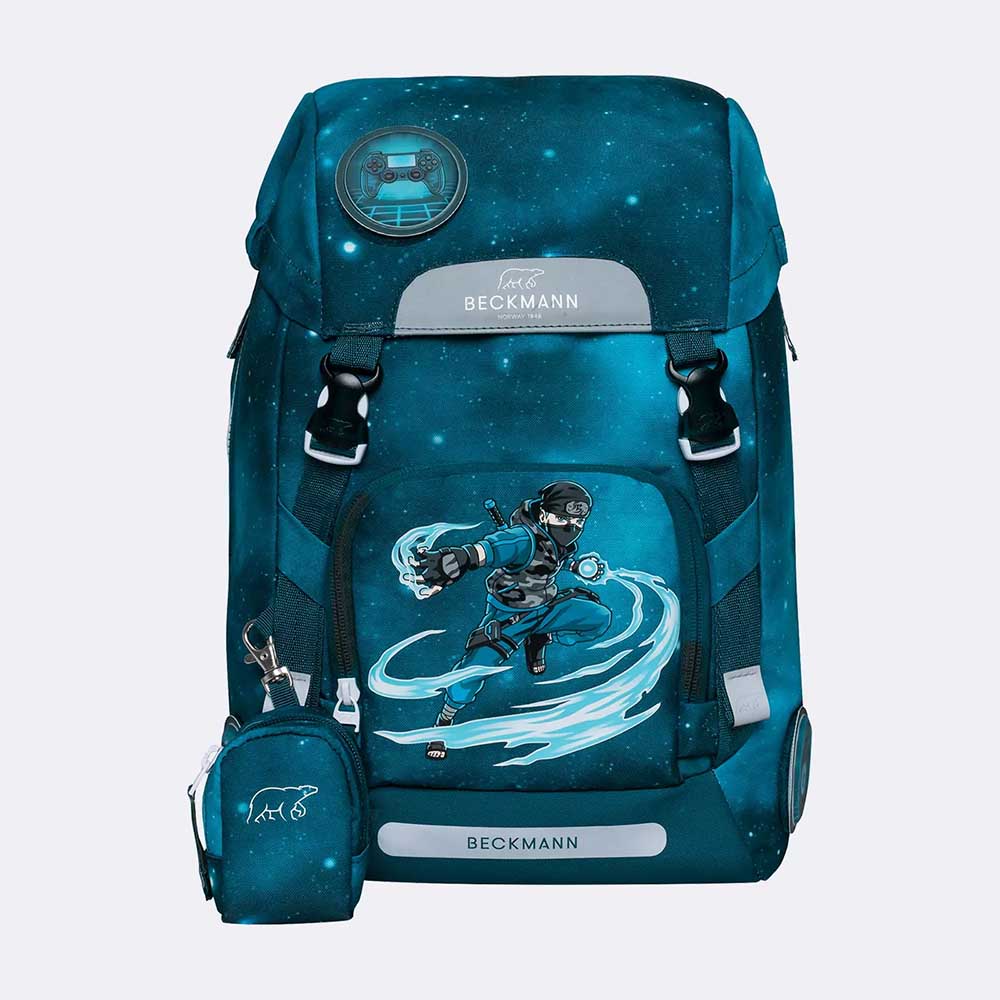 Bild von Beckmann Schulrucksack Classic Ninja Master 