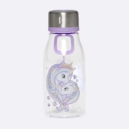 Bild von Beckmann Trinkflasche Classic 0,4 Liter Unicorn Princess Purple