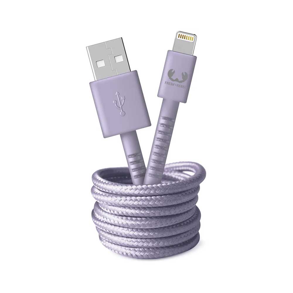 Picture of Fresh'N Rebel USB A-Lightning 2m Dreamy Lilac