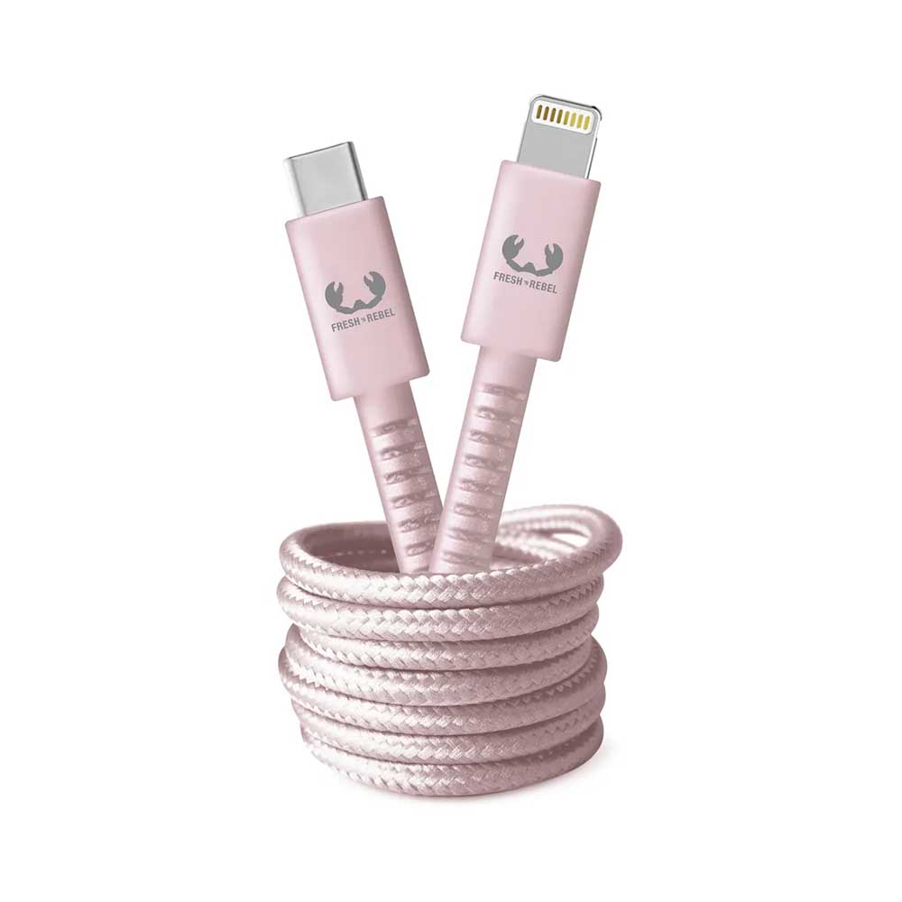 Picture of Fresh'N Rebel USB C-Lightning 2m Smokey Pink