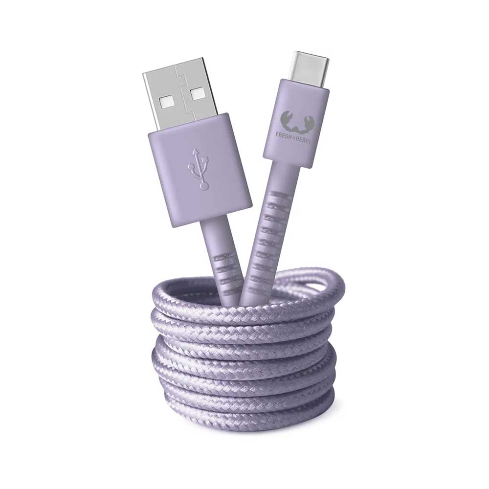 Bild von Fresh'N Rebel USB A-USB C 2m Dreamy Lilac