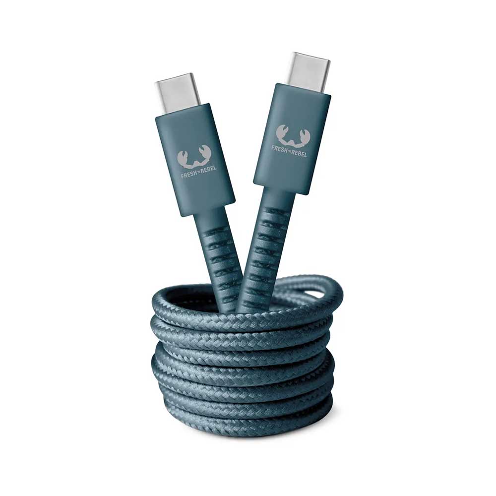 Bild von Fresh'N Rebel USB C-USB C 2m Dive Blue