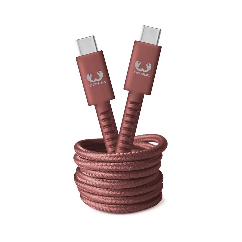 Bild von Fresh'N Rebel USB C-USB C 2m Safari Red