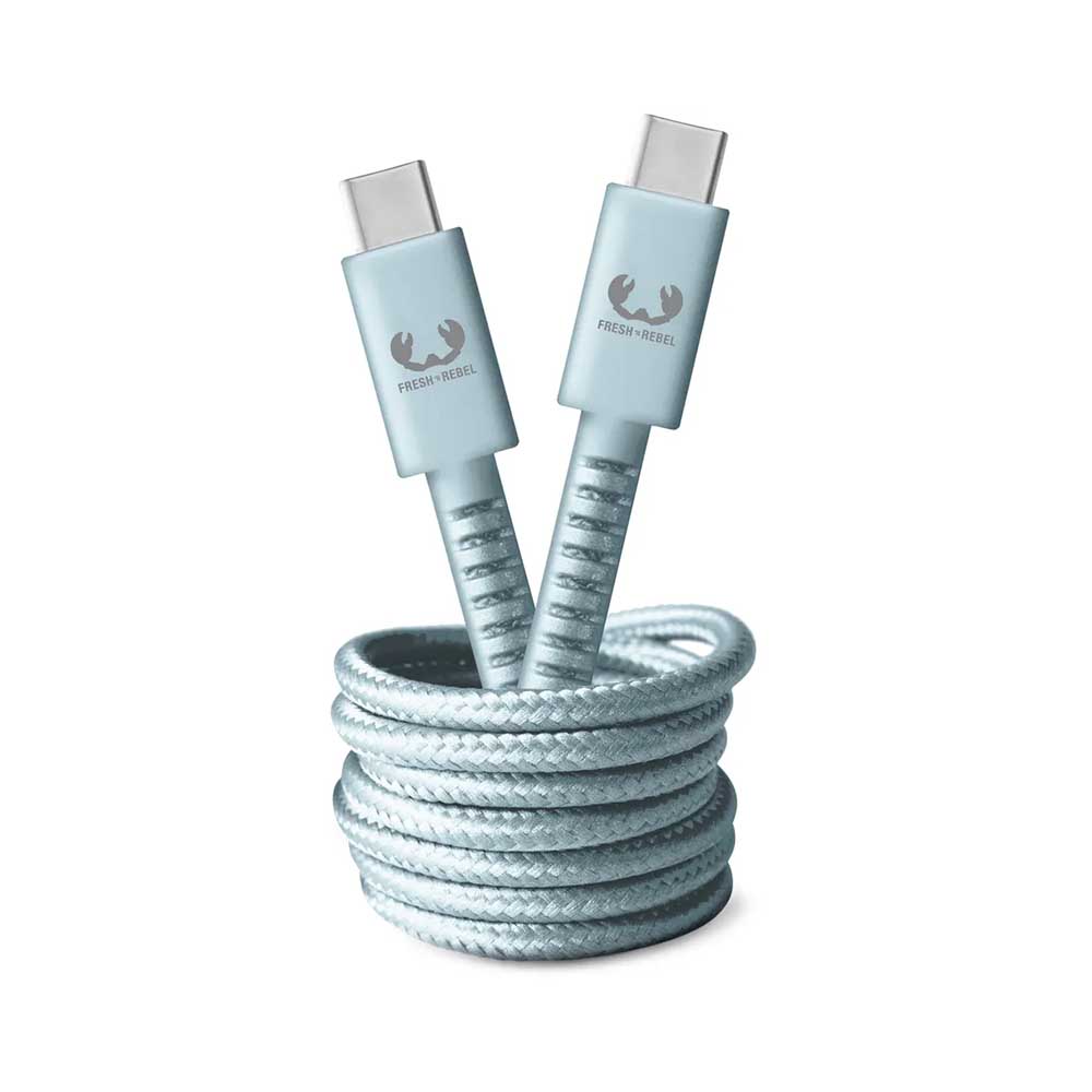 Bild von Fresh'N Rebel USB C-USB C 2m Dusky Blue