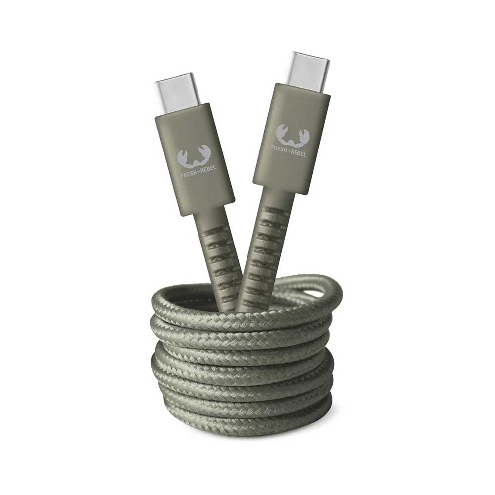 Bild von Fresh'N Rebel USB C-USB C 2m Dried Green