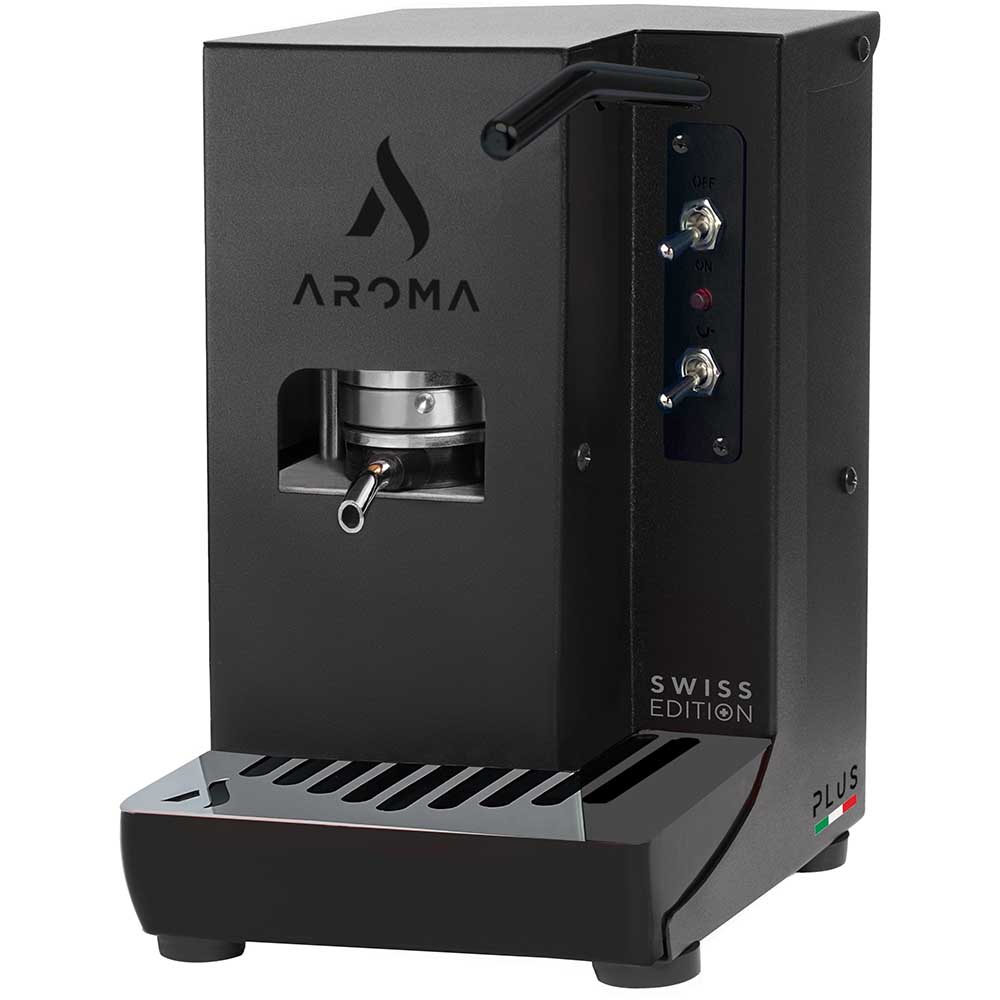 Bild von Aroma ESE-Pad-Maschine Plus Evolution Swiss Edition Schwarz