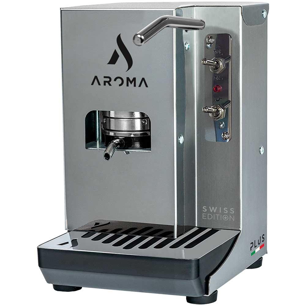 Bild von Aroma ESE-Pad-Maschine Plus Evolution Swiss Edition Steel