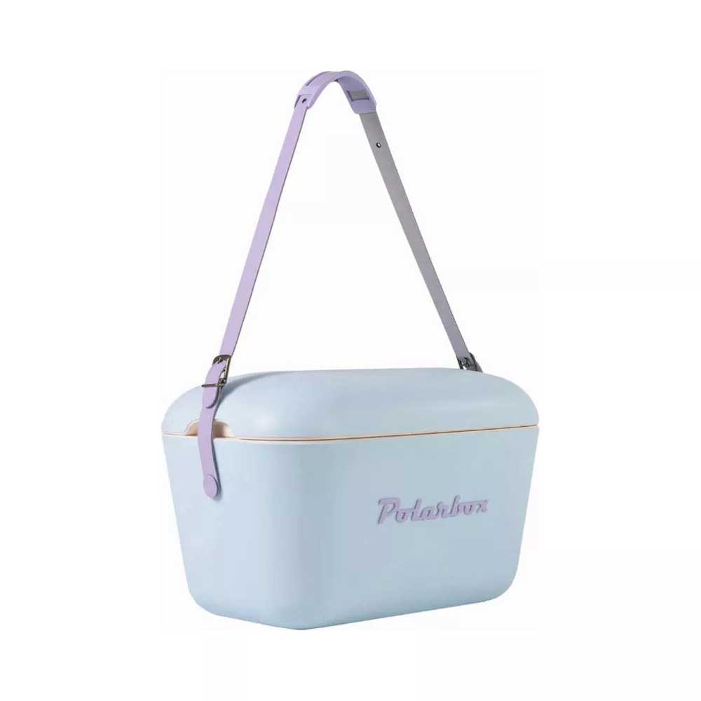 Bild von Polarbox Kühlbox Retro Cooler Baby Blue 12 Liter
