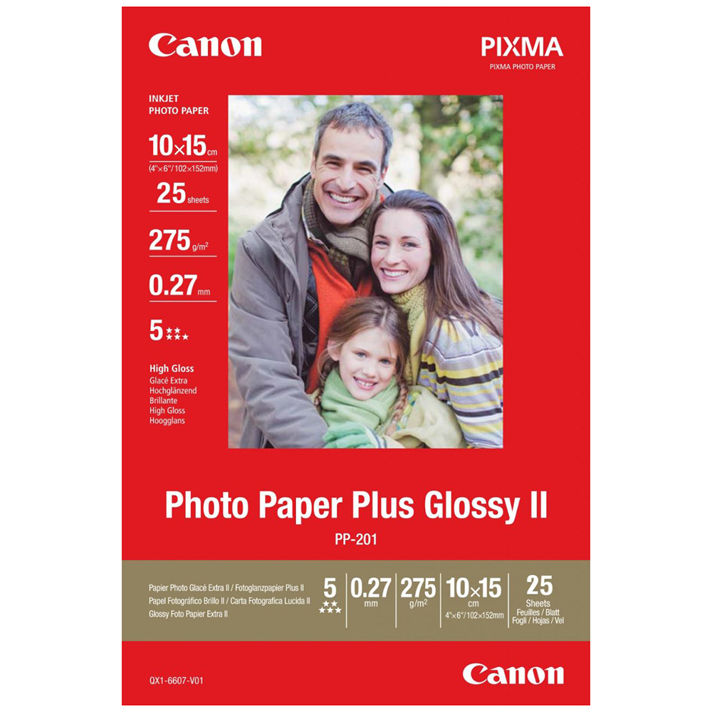 Picture of Canon Fotopapier PP-201 Plus Glossy II, 10 x 15cm