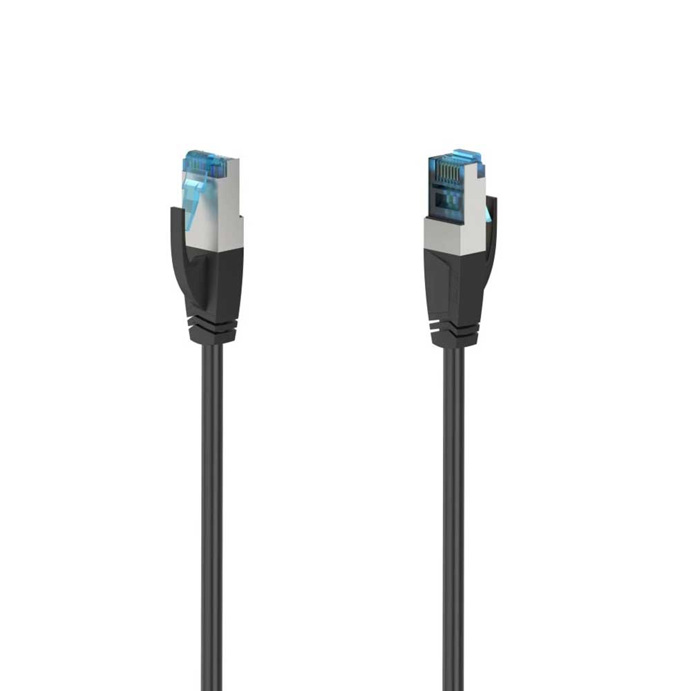 Bild von Hama Netzwerkkabel, CAT-6a, schwarz, 15m