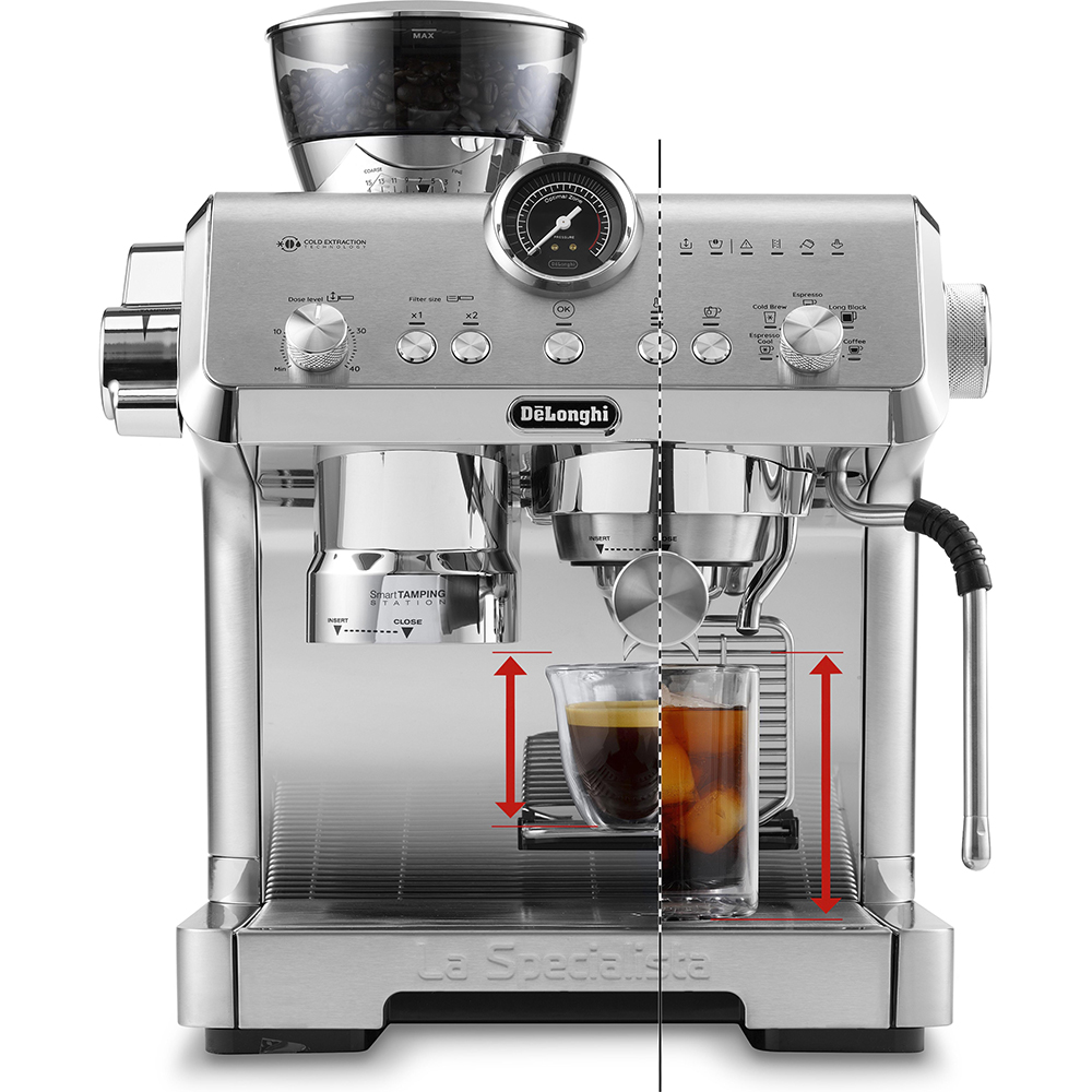 Bild von DéLonghi Kolbenmaschine La Specialista Opera EC9555.M Metall