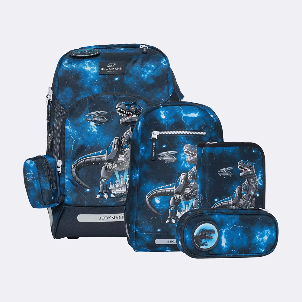Bild von Beckmann Schulrucksack Active Air FLX Tech Rex Set 6-teilig