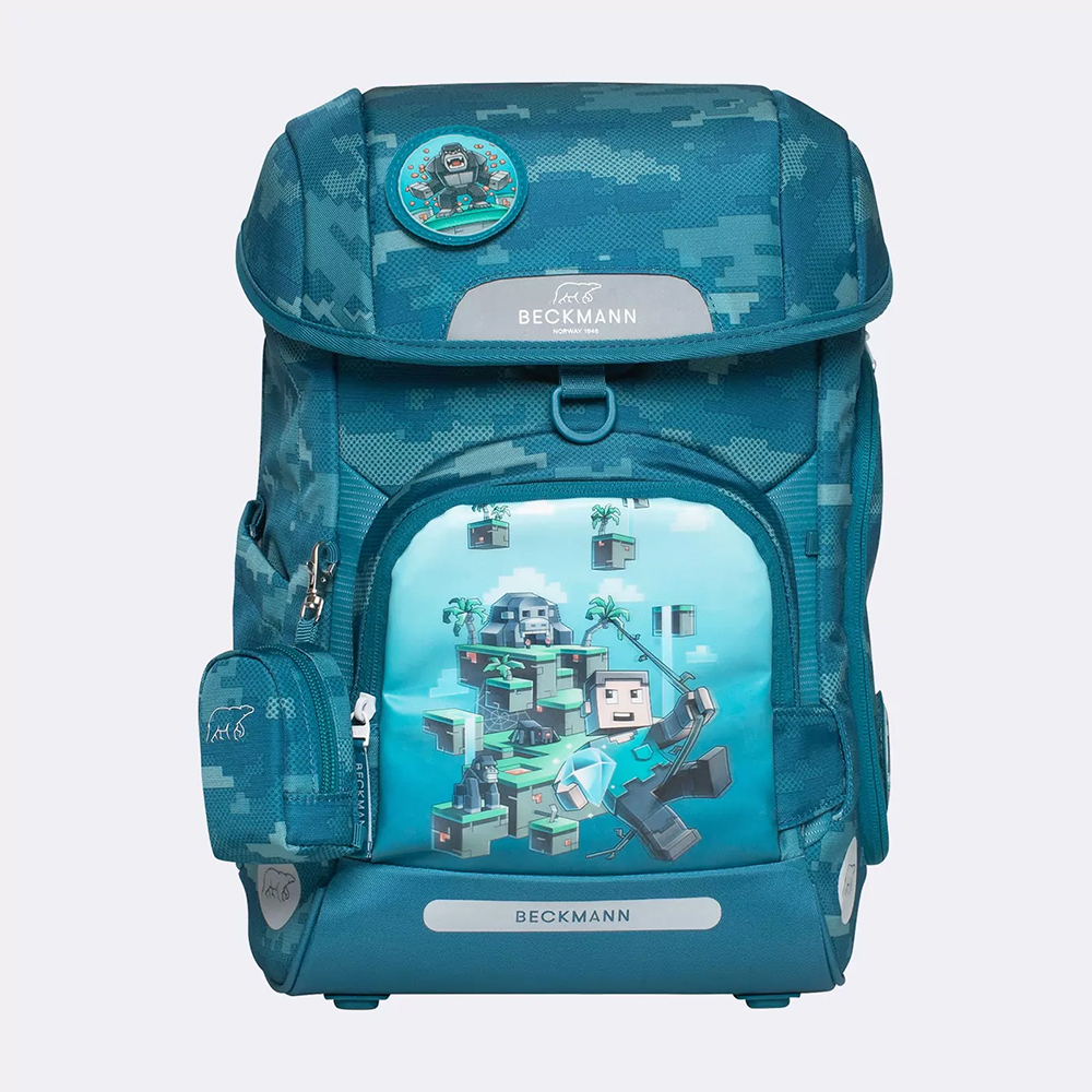 Bild von Beckmann Schulrucksack Plus Air Jungle Game